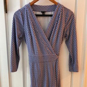 Ann Taylor Wrap Dress 0